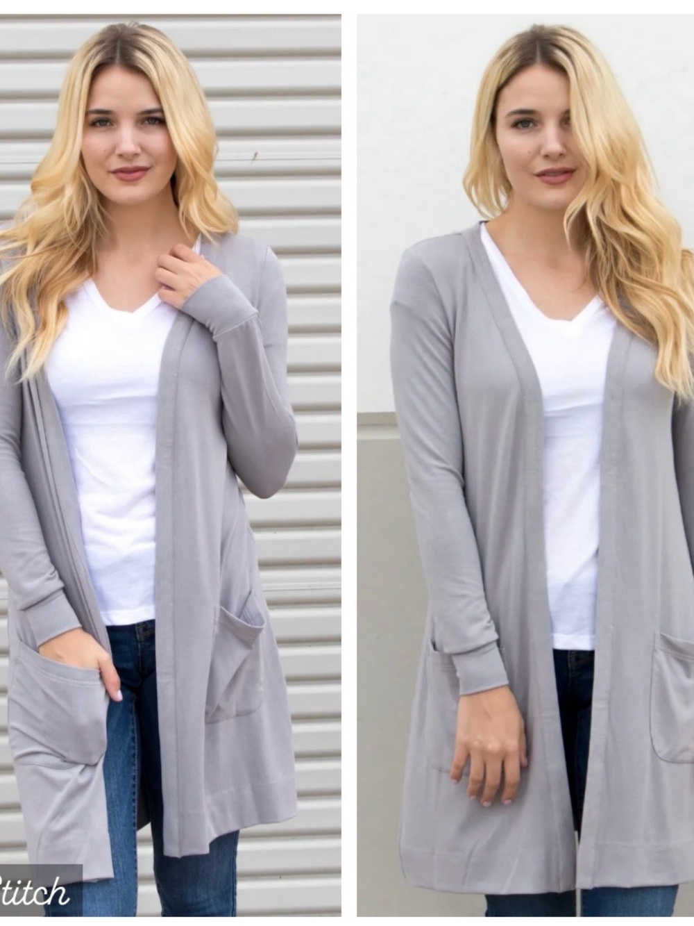 Tickled Teal Long Pocket Cardigan